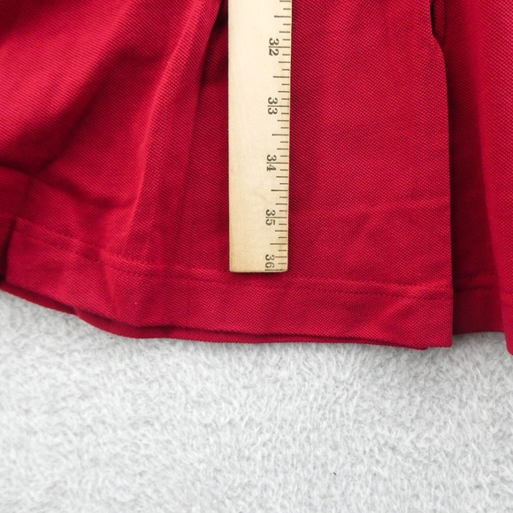 Tommy Hilfiger Dress Womens Small Arizona Cardinals Red Sleeveless Polo Pleated - Picture 5 of 8